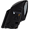 Passenger Side Mirror, Power Adjust, Manual Folding, Heated, Paintable, In-housing Signal Light, With memory, With Puddle Light, No Auto-Dimming, No Blind Spot Feature