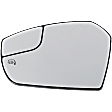 Driver Side Mirror Glass, Heated, No Blind Spot Feature