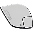 Passenger Side Mirror Glass, Heated, No Blind Spot Feature