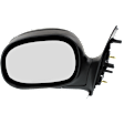 Driver Side Mirror, Manual Adjust, Non-Heated, Manual Folding, Paintable, No Signal Light, No Memory, No Puddle Light, No Auto-Dim, No Blind Spot Feature, Contour Style