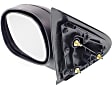 Driver Side Mirror, Manual Adjust, Non-Heated, Manual Folding, Paintable, No Signal Light, No Memory, No Puddle Light, No Auto-Dim, No Blind Spot Feature, Contour Style