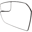 2017-2019 Ford Escape - Driver Side Mirror Glass, Non-Heated, No Blind Spot Feature