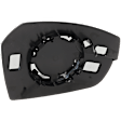 2017-2019 Ford Escape - Driver Side Mirror Glass, Non-Heated, No Blind Spot Feature