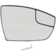 Passenger Side Mirror Glass, Heated, No Blind Spot Feature