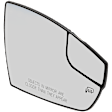 Passenger Side Mirror Glass, Heated, No Blind Spot Feature