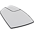 Driver Side Mirror Glass, Non-Heated, No Blind Spot Feature