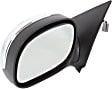 Driver Side Mirror, Non-Towing, Power Adjust, Manual Folding, Non-Heated, Chrome, No Signal Light, No Memory, No Puddle Light, No Auto-Dimming, No Blind Spot Feature