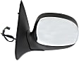 Driver Side Mirror, Non-Towing, Power Adjust, Manual Folding, Non-Heated, Chrome, No Signal Light, No Memory, No Puddle Light, No Auto-Dimming, No Blind Spot Feature
