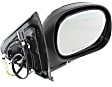 Passenger Side Mirror, Non-Towing, Power Adjust, Manual Folding, Non-Heated, Chrome, No Signal Light, No Memory, No Puddle Light, No Auto-Dimming, No Blind Spot Feature
