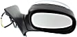 Passenger Side Mirror, Non-Towing, Power Adjust, Manual Folding, Non-Heated, Chrome, No Signal Light, No Memory, No Puddle Light, No Auto-Dimming, No Blind Spot Feature