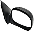 Passenger Side Mirror, Power Adjust, Non-Heated, Manual Folding, Paintable, No Signal Light, No Memory, No Puddle Light, No Auto-Dim, No Blind Spot Feature, Contour Style