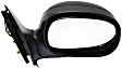 Passenger Side Mirror, Power Adjust, Non-Heated, Manual Folding, Paintable, No Signal Light, No Memory, No Puddle Light, No Auto-Dim, No Blind Spot Feature, Contour Style