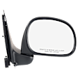 Passenger Side Mirror, Manual Adjust, Manual Folding, Non-Heated, Textured Black, No Signal Light, No Memory, No Puddle Light, No Auto-Dimming, No Blind Spot Feature