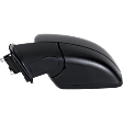 Driver Side Mirror, Manual Adjust, Manual Folding, Non-Heated, Textured Black, No Signal Light, No Memory, Puddle Light, and Auto-Dimming, No Blind Spot Feature, 4 Cyl., 2.3L Engine