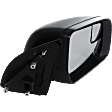 Passenger Side Mirror, Manual Adjust, Manual Folding, Non-Heated, Textured Black, No Signal Light, No Memory, Puddle Light, and Auto-Dimming, No Blind Spot Feature, 4 Cyl., 2.3L Engine