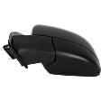 Driver Side Mirror, Power Adjust, Manual Folding, Non-Heated, Textured Black, No Signal Light, No Memory, No Puddle Light, No Auto-Dimming, No Blind Spot Feature, 4 Cyl., 2.3L Engine