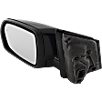 Driver Side Mirror, Power Adjust, Heated, Manual Folding, Paintable, In-Housing Signal Light, No Memory, With Puddle Light, No Auto-Dimming, With Blind Spot Detection in Glass, SEL Model