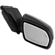 Passenger Side Mirror, Power Adjust, Heated, Manual Folding, Paintable, In-housing Signal Light, No Memory, With Puddle Light, No Auto-Dim, With Blind Spot Detection in Glass