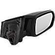 Passenger Side Mirror, Power Adjust, Heated, Manual Folding, Paintable, In-housing Signal Light, No Memory, With Puddle Light, No Auto-Dim, With Blind Spot Detection in Glass