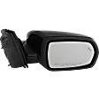 Passenger Side Mirror, Power Adjust, Heated, Manual Folding, Paintable, In-housing Signal Light, With Memory, With Puddle Light, No Auto-Dim, With Blind Spot Detection in Glass