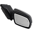 Passenger Side Mirror, Power Adjust, Heated, Manual Folding, Paintable, In-housing Signal Light, With Memory, With Puddle Light, No Auto-Dim, With Blind Spot Detection in Glass