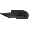 Driver Side Mirror, Power Adjust, Manual Folding, Non-Heated, Textured Black, No Signal Light, No Memory, No Puddle Light, No Auto-Dimming, No Blind Spot Feature, Base Model