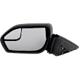 Driver Side Mirror, Power Adjust, Manual Folding, Non-Heated, Textured Black, No Signal Light, No Memory, No Puddle Light, No Auto-Dimming, No Blind Spot Feature, Base Model
