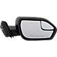 Passenger Side Mirror, Power Adjust, Manual Folding, Non-Heated, Textured Black, No Signal Light, No Memory, No Puddle Light, No Auto-Dimming, No Blind Spot Feature, Base Model