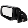 Driver Side Mirror, Power Adjust, Manual Folding, Non-Heated, Textured Black, No Signal Light, No Memory, No Puddle Light, No Auto-Dimming, With Blind Spot Glass