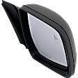 Passenger Side Mirror, Power Adjust, Manual Folding, Non-Heated, Textured Black, No Signal Light, No Memory, No Puddle Light, No Auto-Dimming, With Blind Spot Glass