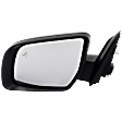 Driver Side Mirror, Power Adjust, Power Folding, Non-Heated, Textured Black, No Signal Light, No Memory, No Puddle Light, No Auto-Dimming, With Blind Spot Glass, XLT Model