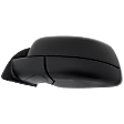 Driver Side Mirror, Power Adjust, Power Folding, Non-Heated, Textured Black, No Signal Light, No Memory, No Puddle Light, No Auto-Dimming, With Blind Spot Glass, XLT Model