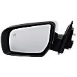 Driver Side Mirror, Power Adjust, Power Folding, Heated, Chrome, In-Housing Signal Light, No Memory, With Puddle Light, No Auto-Dimming, With Blind Spot Glass