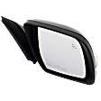 Passenger Side Mirror, Power Adjust, Power Folding, Heated, Paintable, In-Housing Signal Light, No Memory, With Puddle Light, No Auto-Dimming, With Blind Spot Glass