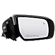 Passenger Side Mirror, Power Adjust, Power Folding, Heated, Paintable, In-Housing Signal Light, No Memory, With Puddle Light, No Auto-Dimming, With Blind Spot Glass