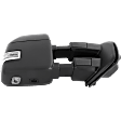 Passenger Side Towing Mirror, Upper - Power , Lower - Manual Adjust, Heated, Power Folding, Paintable, with Memory, with Blind Spot Detection in Glass, with Spotlight and Temp Sensor