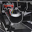 Passenger Side Towing Mirror, Upper - Power , Lower - Manual Adjust, Heated, Power Folding, Paintable, with Memory, with Blind Spot Detection in Glass, with Spotlight and Temp Sensor
