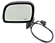 Driver Side Mirror, Power Adjust, Manual Folding, Heated, Paintable, No Signal Light, No Memory, No Puddle Light, No Auto-Dimming, No Blind Spot Feature
