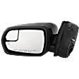 Driver Side  Mirror, Power Adjust, Heated, Manual Folding, Paintable, In-housing Signal Light, No Memory, With Puddle Light, No Auto-Dimming, With Blind Spot Glass, SEL Model