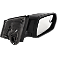 2015 Ford Edge - Passenger Side Mirror, Power Adjust, Heated, Paintable, Manual Folding, In-housing Signal Light, With Blind Spot Glass, No Memory, With Puddle Light, No Auto-Dimming