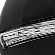 2015 Ford Edge - Passenger Side Mirror, Power Adjust, Heated, Paintable, Manual Folding, In-housing Signal Light, With Blind Spot Glass, No Memory, With Puddle Light, No Auto-Dimming