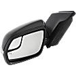2017 Ford Edge - Driver Side Mirror, Power Adjust, Heated, Paintable, Manual Folding, In-housing Signal Light, With Blind Spot Glass, With Memory, With Puddle Light, No Auto-Dimming
