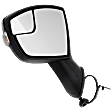 Driver Side Mirror, Power Adjust, Manual Folding, Non-Heated, Paintable, In-housing Signal Light, No Memory, No Puddle Light, No Auto-Dimming, No Blind Spot Feature, SE Model