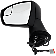 Driver Side Mirror, Power Adjust, Manual Folding, Non-Heated, Paintable, In-housing Signal Light, No Memory, No Puddle Light, No Auto-Dimming, No Blind Spot Feature, SE Model