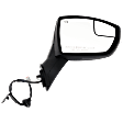 Passenger Side Mirror, Power Adjust, Manual Folding, Heated, Paintable, In-housing Signal Light, No Memory, No Puddle Light, No Auto-Dimming, No Blind Spot Feature, SES Model