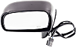 Driver Side Mirror, Power Adjust, Manual Folding, Heated, Paintable, No Signal Light, No Memory, No Puddle Light, No Auto-Dimming, No Blind Spot Feature