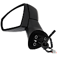 Driver Side Mirror, Power Adjust, Manual Folding, Heated, Paintable, In-Housing Signal Light, No Memory, No Puddle Light, No Auto-Dimming, With Blind Spot Detection in Glass