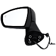 Driver Side Mirror, Power Adjust, Manual Folding, Heated, Paintable, In-Housing Signal Light, No Memory, No Puddle Light, No Auto-Dimming, With Blind Spot Detection in Glass