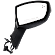 Passenger Side Mirror, Power Adjust, Manual Folding, Heated, Paintable, In-Housing Signal Light, No Memory, No Puddle Light, No Auto-Dimming, With Blind Spot Detection in Glass