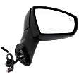 Passenger Side Mirror, Power Adjust, Manual Folding, Heated, Paintable, In-Housing Signal Light, No Memory, No Puddle Light, No Auto-Dimming, With Blind Spot Detection in Glass